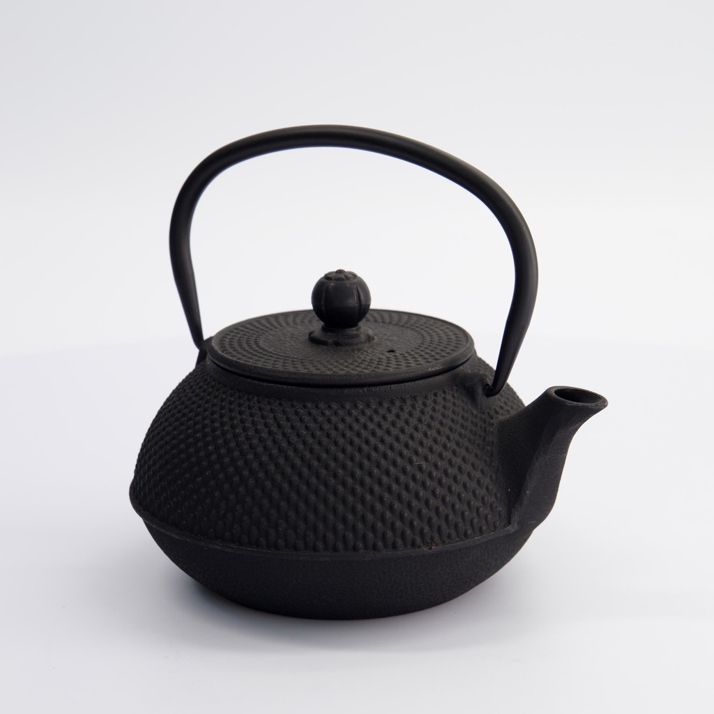 WY Tea Kettle Iron 17.5x15x10cm Arare  0.8L BLACK  1/8