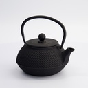 WY Tea Kettle Iron 17.5x15x10cm Arare  0.8L BLACK  1/8