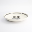 Skull Design Top Hat Pasta Bowl 24.5x3.5cm 1000ml 20176 6/6