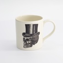 Skull Design Top Hat Mug 9x9.3cm 400ml 20179 1/12