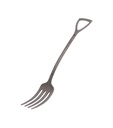 CP Vintage Black Shovel Fork LL 18.5cm 557330 (N!)