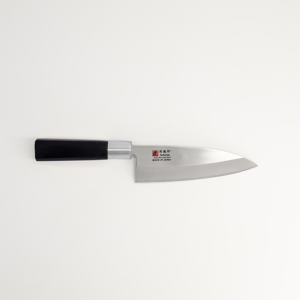 Knife Stainless Steel Deba 15cm Black Handle SRP300 1/60
