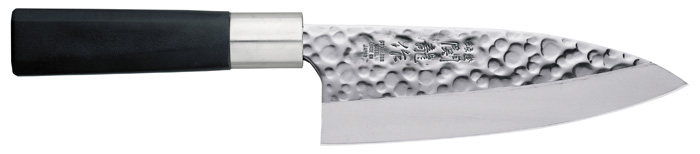 Knife Stainless Steel Deba 15cm 3mm Thick Hammered Style SRHP300 1/60