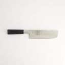Knife Stainless Steel Nakiri 16.5cm Hammered Style SRHP200 1/60