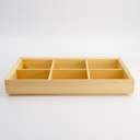 Bento Box Wood 33x22x4.5cm F12-3 1/20