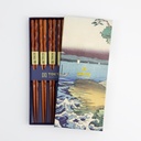 Chopstick Giftset/5 Twist Brown 20715 1/100