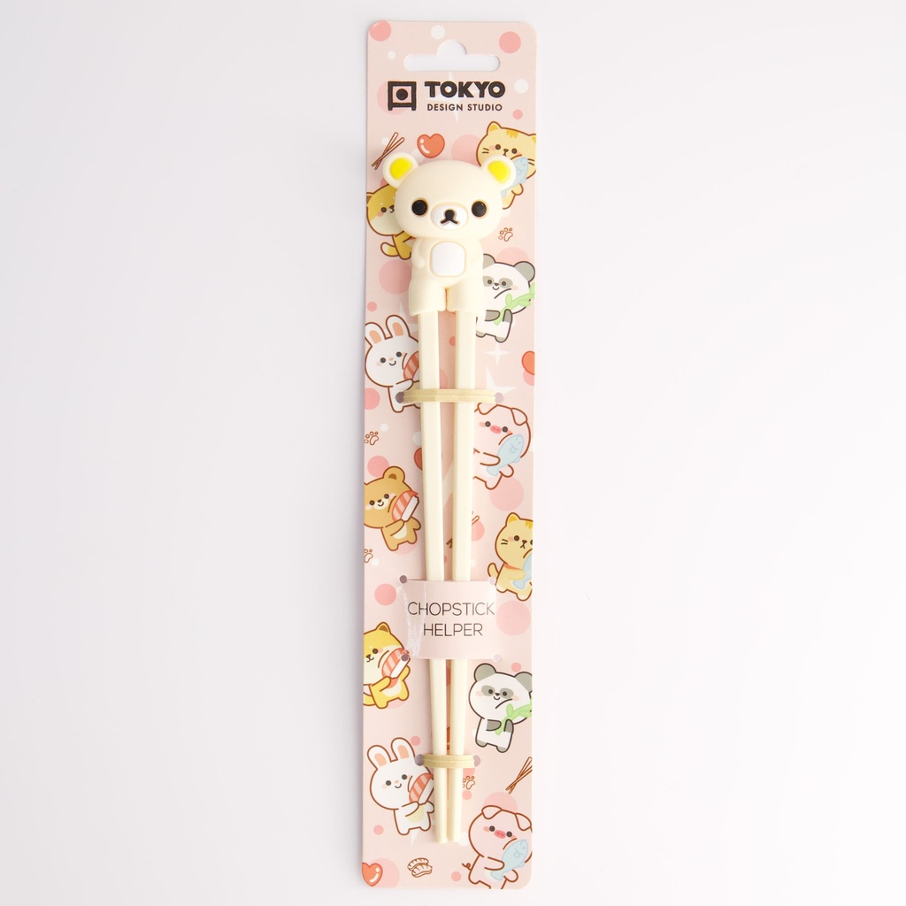 Children Chopsticks Bear White 22cm 20724 6/240