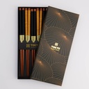 Chopstick Giftset/5 Wooden Gold Umbrella 2917A  21299 1/100