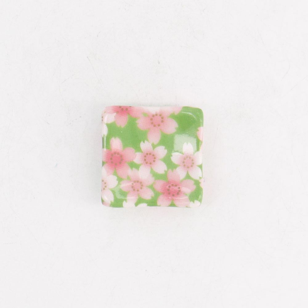 Chopsticks Rest Sakura Pink/Green  D2-5 12/480