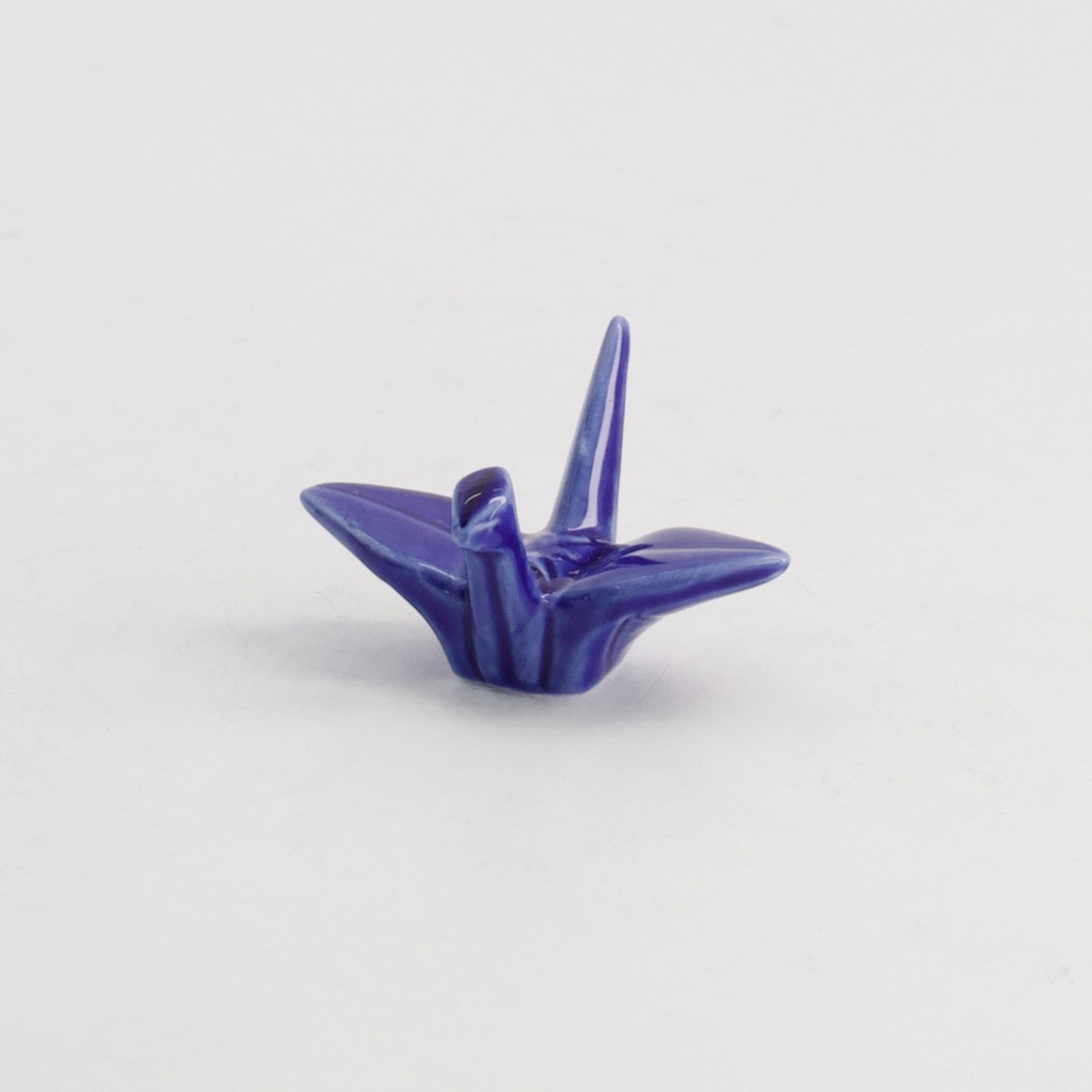 Chopsticks Rest Crane Blue D7-2 12/480