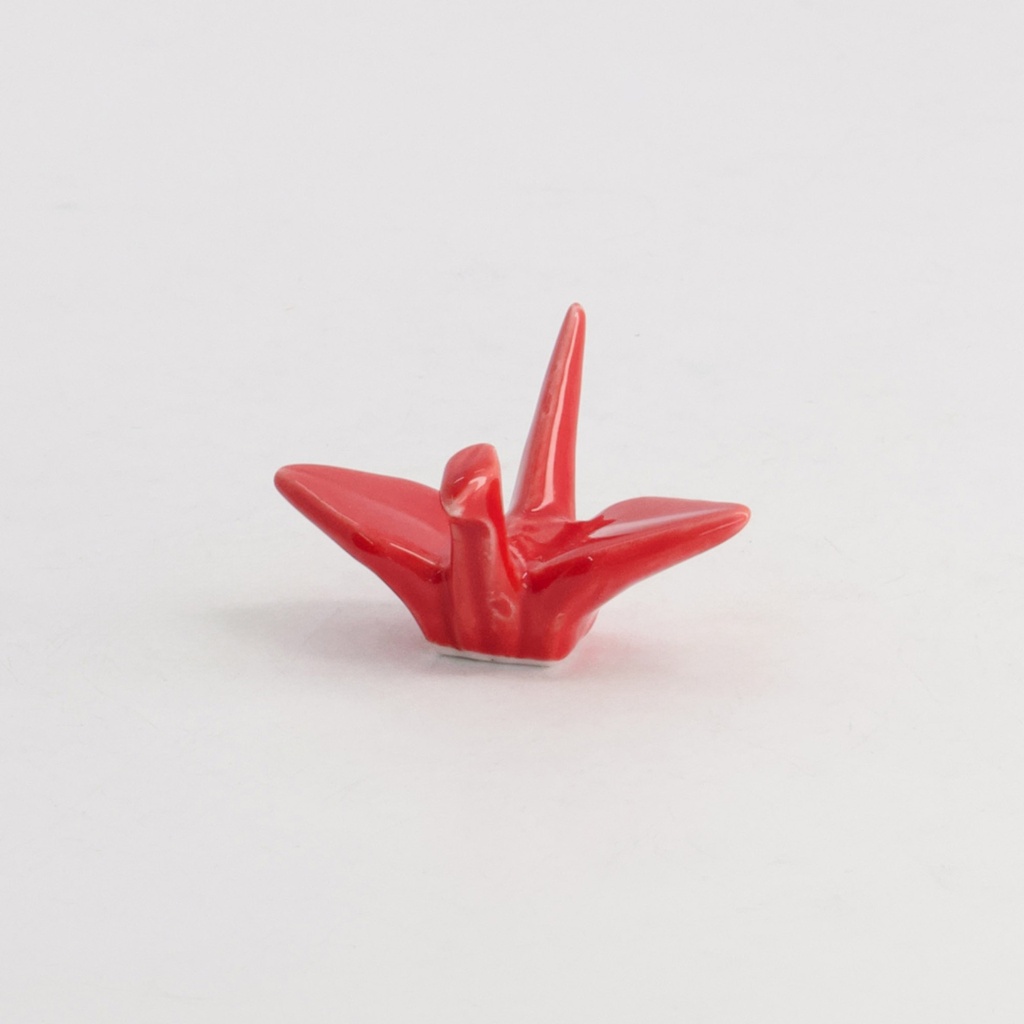 Chopsticks Rest Crane Red D7-5 12/480