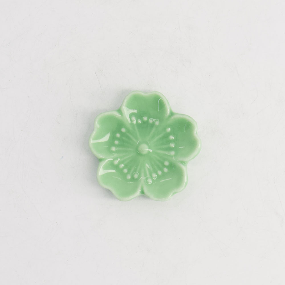 Chopsticks Rest Sakura Green D21-6 12/480