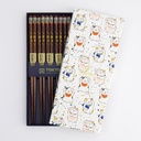 Chopstick Giftset/5 Luckycat 17863 1/100