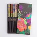 Chopstick Giftset/5 Peony Flower 17866 1/100