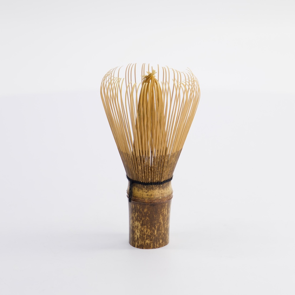 Matcha Whisk (Chasen) 6x11cm Black Bamboo (80strings) 18363 1/25