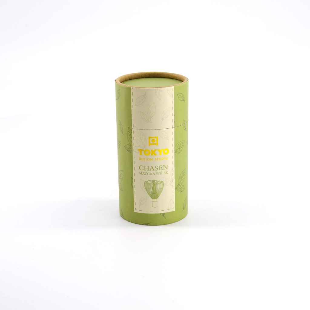 Matcha Whisk (Chasen) 6x11cm Black Bamboo (80strings) 18363 1/25