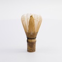 Matcha Whisk (Chasen) 6x11cm Black Bamboo (80strings) 18363 1/25