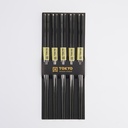 Chopstick Set/5 Stainless Steel Black 17928 10/100