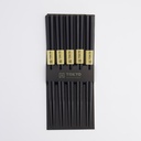 Chopstick Set/5 Polymer Glassfibre Pentagon Shape A4-D287 10/100