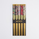 Chopstick Set/5 Colored KZ-9 17914 10/200