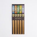 Chopstick Set/5 Comic A2-11 17919 10/200