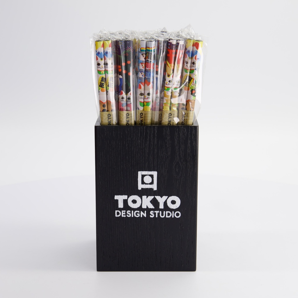 Chopstick 50pair Assorted Design 18352 1/8