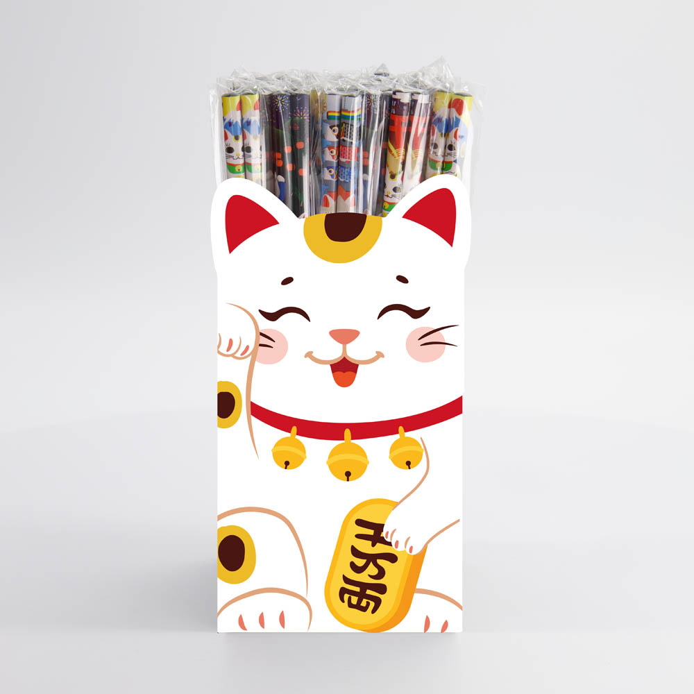 Chopstick 50pair Assorted Design 18352 1/8