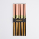 Chopstick Set/5 Pink 14456 10/200