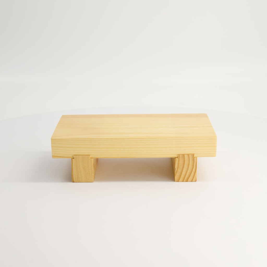 Wooden Sushi Geta High Model 21x12x6cm F11-17-21 1/60
