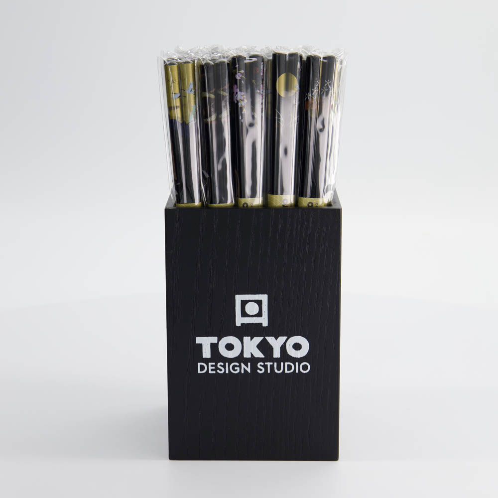 Chopstick 50pair Black B-105KB-2  1/8