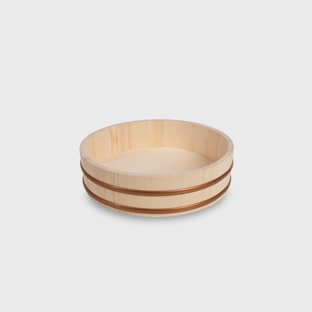 Kitchen Wooden Sushi Hangiri TDK Packing 33x9.5cm Wood F9-2-33 1/10