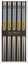 Chopstick Set/5 Stainless Steel Blue Karakusa 8497 10/200