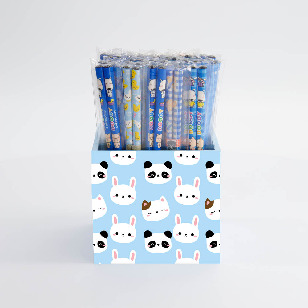 Chopstick 50pair Children Box Blue CHB-50 1/10