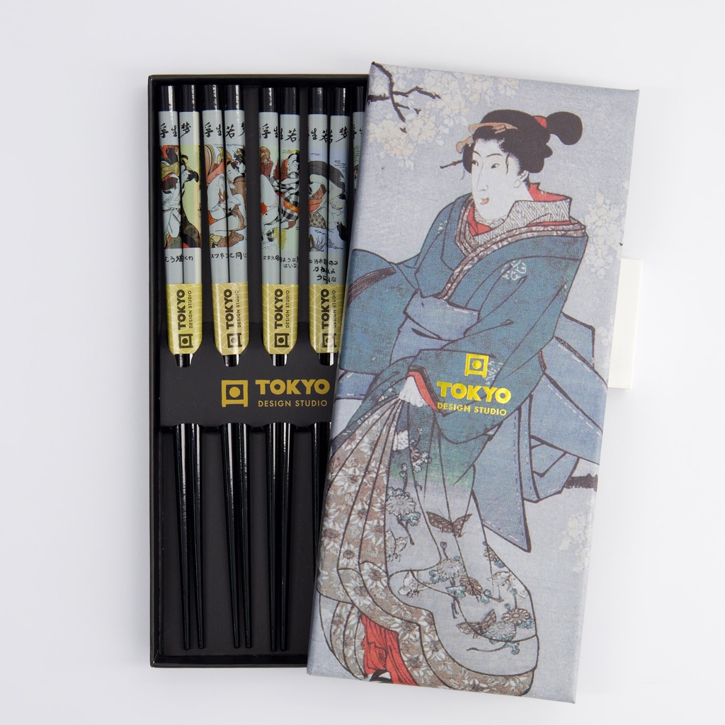 Chopstick Giftset/5 Erotic B-3002X 1/100