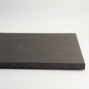 Kitchen Cutting Board Black Synthetic Polyethylene 100x40x2cm K10B 18373 1/3