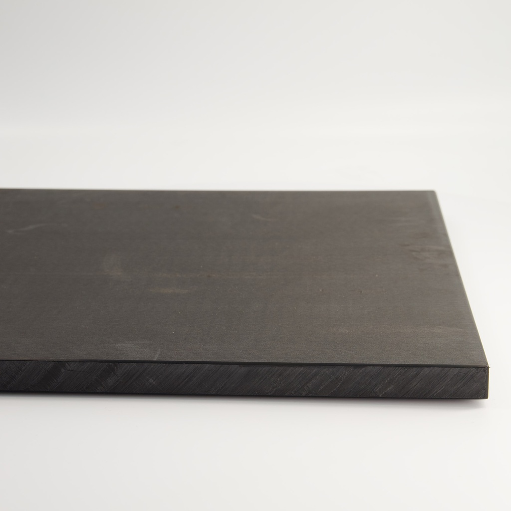 Kitchen Cutting Board Black Synthetic Polyethylene 120x45x2cm K11A 18374 1/2