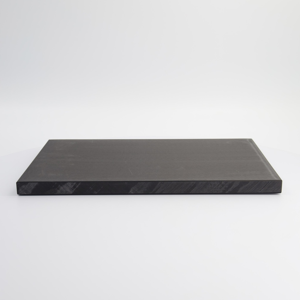 Kitchen Cutting Board Black High-Soft 40x25x2cm 1/12