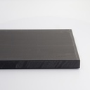 Kitchen Cutting Board Black High-Soft 50x30x2cm 1/8