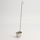 Kitchen Stainless Ladle Size M 3.4cm (22 ml) 055048 1/1