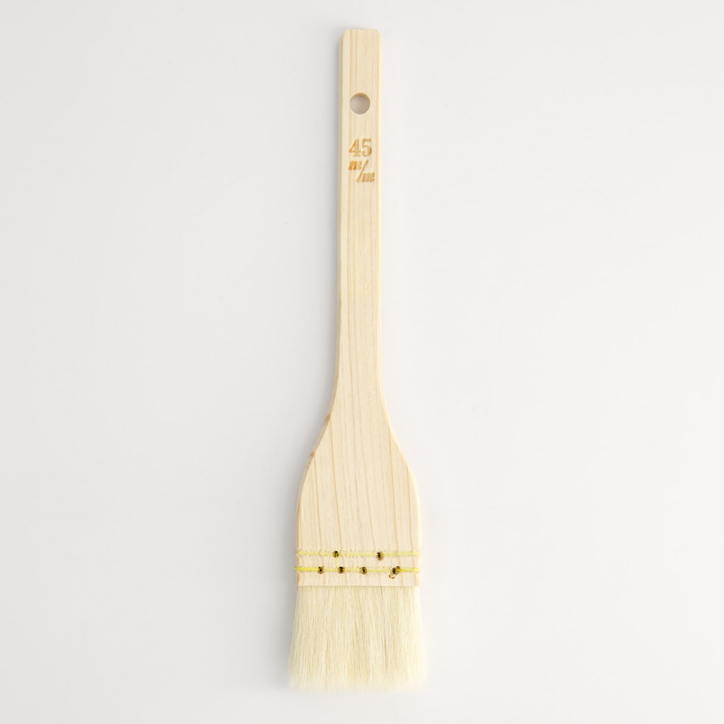 Kitchen Wooden Sauce Brush (goat hair) 45mm 17-0460-0203 1/1