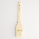 Kitchen Wooden Sauce Brush (goat hair) 45mm White 17-0460-0203 1/1