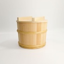Kitchen Wooden Pickle Oke Japan Made 7L 27x21cm 1/4