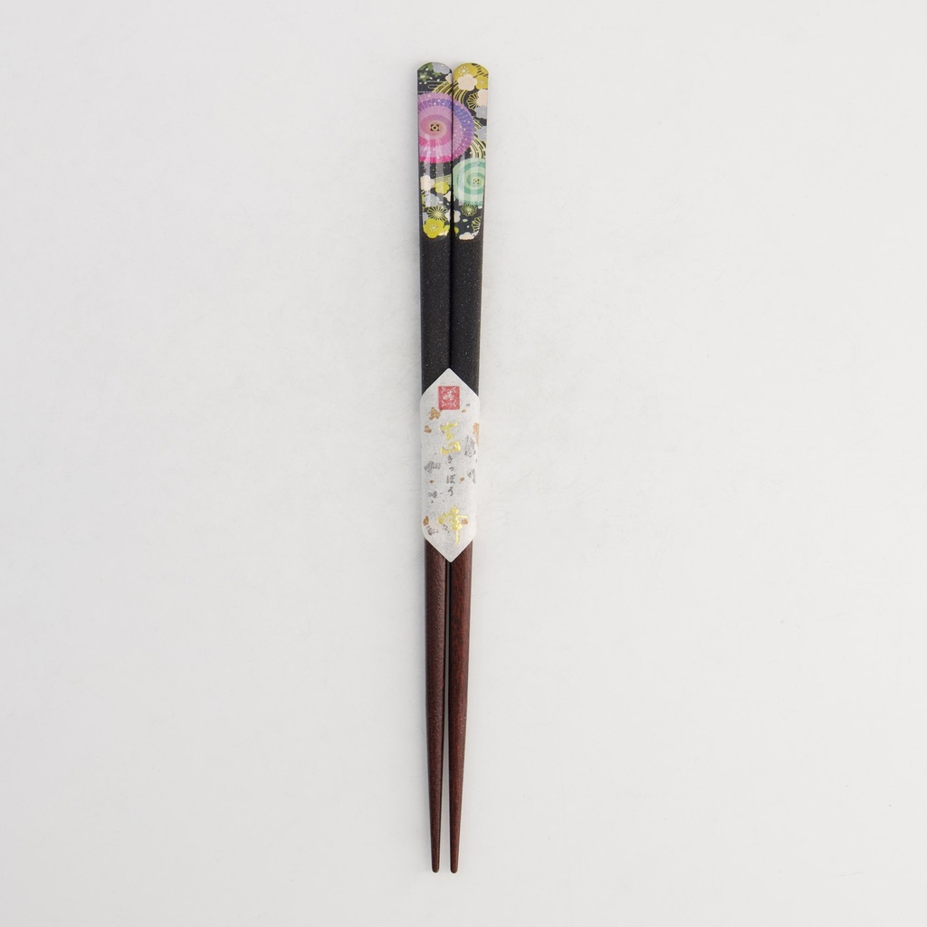 Japanese Chopstick Adesugata Black 23cm 121642 1/10