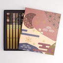 Chopstick Giftset/10 Flowers DJ2302 1/50