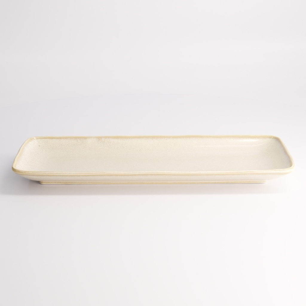 Titanium Matte Plate 29.8x12.3x2.7cm 21560 6/48