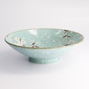 Light Blue Sakura Bowl 24x8cm 1400ml 3/18