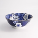 Mino Blue Mixed Bowls Ramen 19x8cm 1000ml Ume 21604 6/36