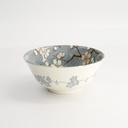 Fujisakura Tayo Bowl 15.2x6.7cm 500ml Gray 22589 6/48