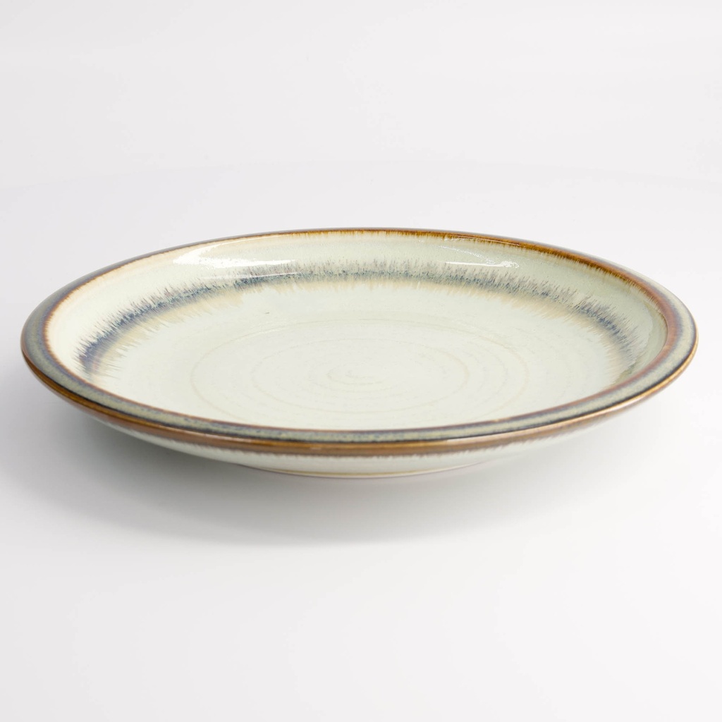 Wasabi Large Round Plate 24.8x3.5cm Beige 21620 4/24