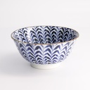 Mino Blue Mixed Bowls Tayo Bowl 15x7cm Shidare 21647 6/48